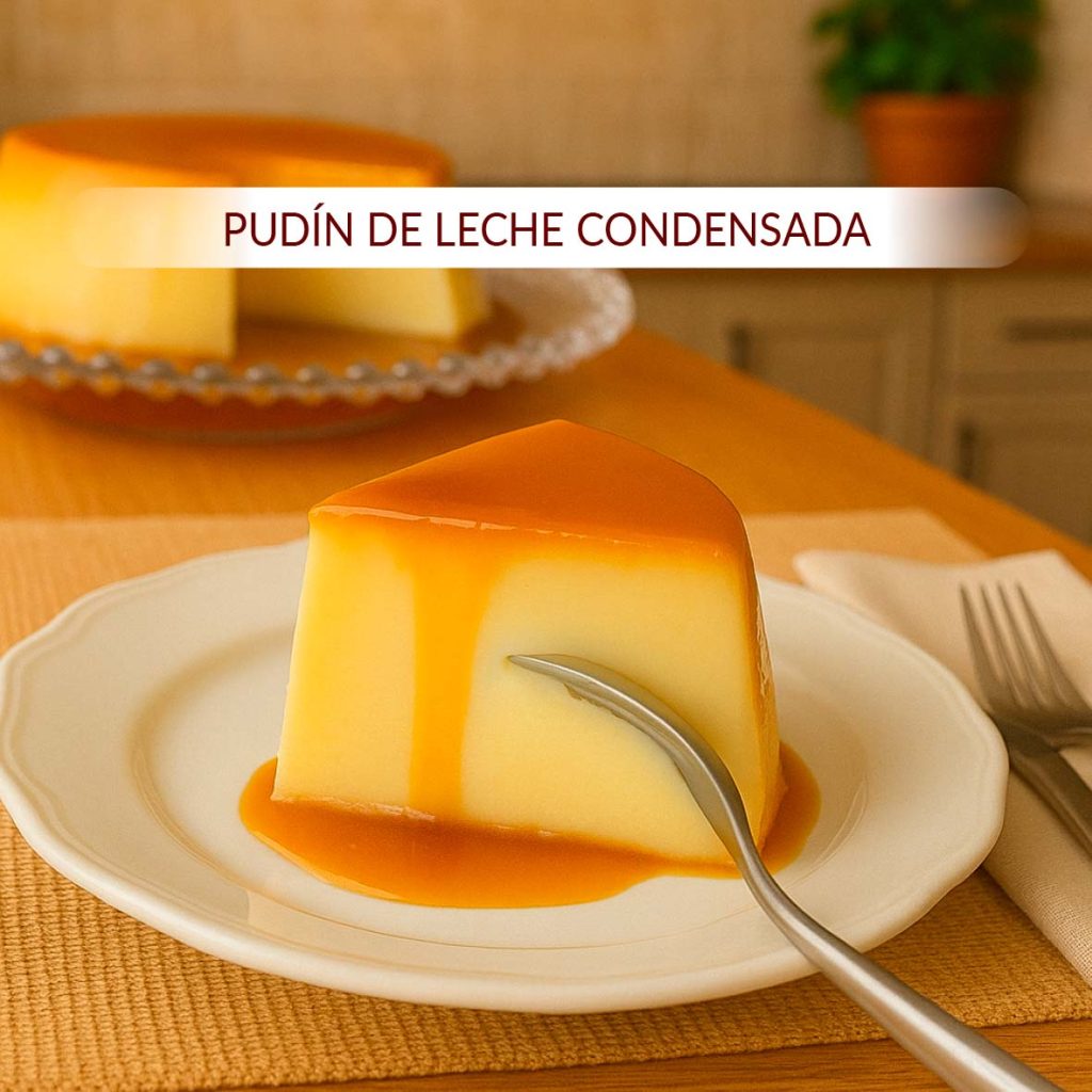 12. Pudín de Leche Condensada