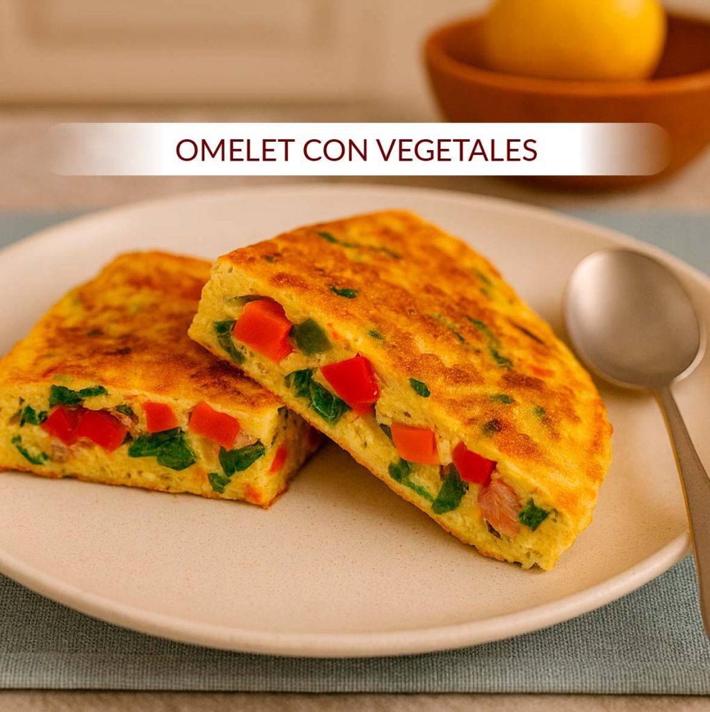 2. Omelet Vegetal